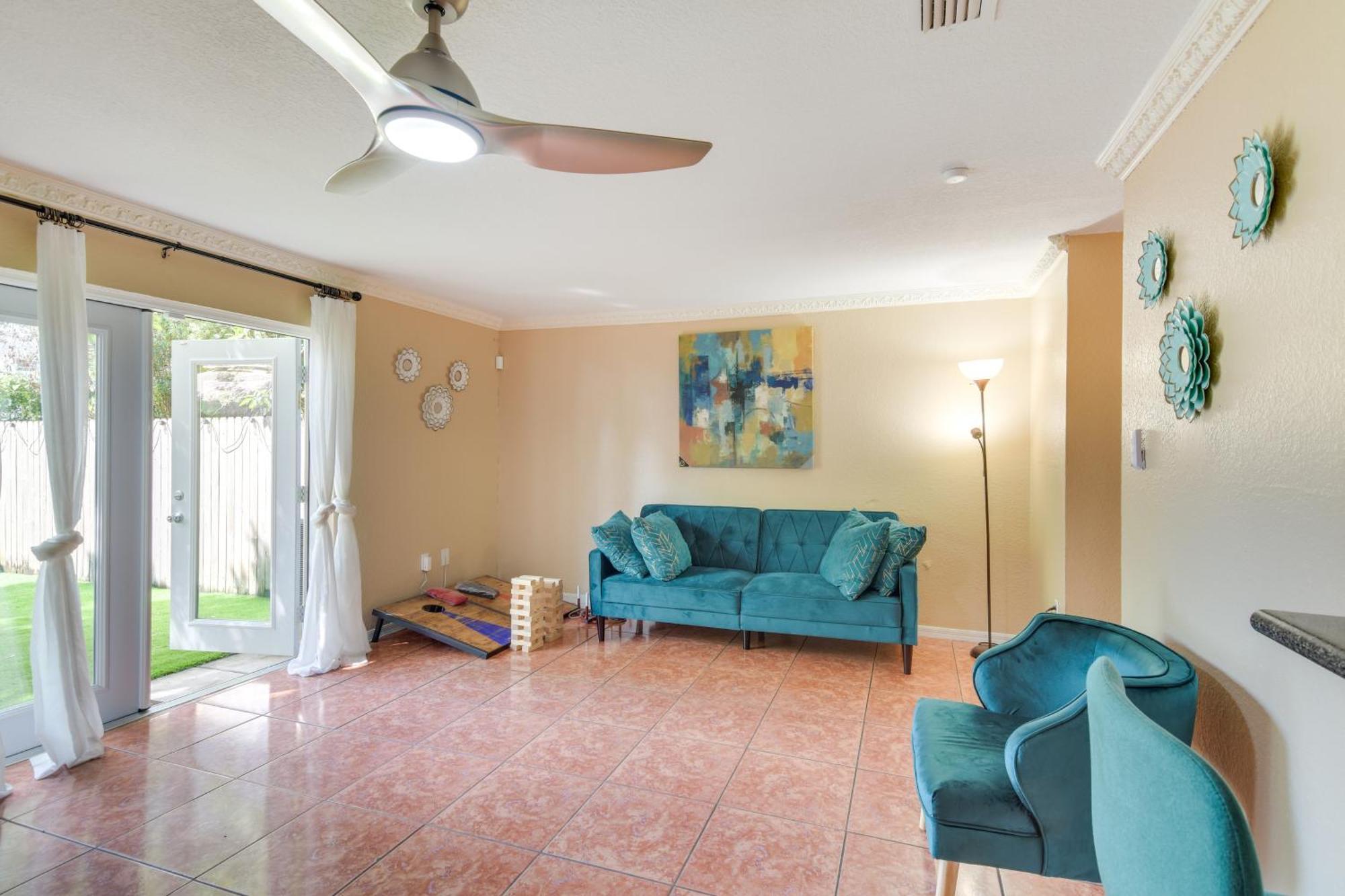 Opa-Locka Townhome, 15 Mi To Miami Beach! المظهر الخارجي الصورة
